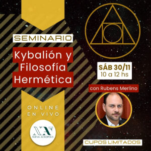 Seminario 30/11 Kybalión (online)