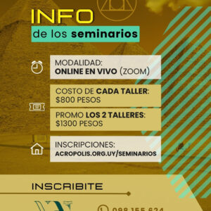 PROMO - 2 Seminarios 23 y 30/11 (online)